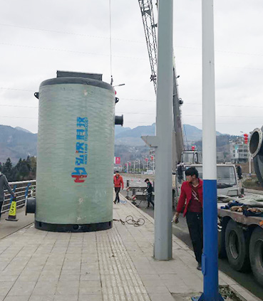 新疆温宿县一体化泵站案例